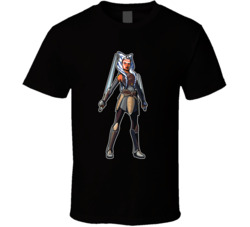 Ahsoka Figure T Shirt Ahsoka Figure T Shirt