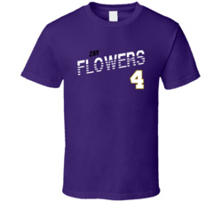 Zay Flowers 4 Favorite Player Basketball Fan T Shirt Zay Flowers 4 Favorite Player Basketball Fan T Shirt