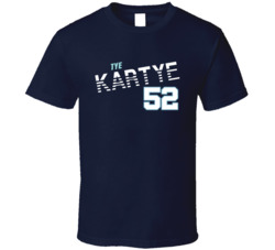 Tye Kartye 52 Favorite Player Fan T Shirt