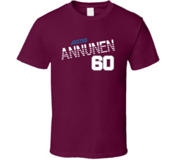 Justus Annunen 60 Favorite Player Fan T Shirt