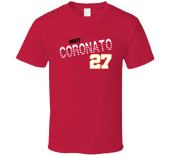 Matt Coronato 27 Favorite Player Fan T Shirt