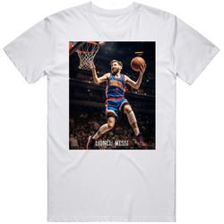 Lionel Messi As A Basketball Player Fan T Shirt Lionel Messi As A Basketball Player Fan T Shirt