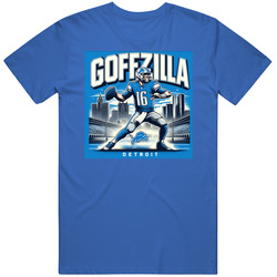 Jared Goff Goffzilla T Shirt Jared Goff Goffzilla T Shirt