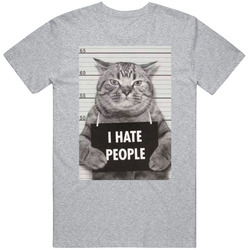 I Hate People Grumpy Cat Shot T Shirt I Hate People Grumpy Cat Shot T Shirt