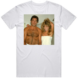 Joe Namath Farrah Fawcett Commercial T Shirt Joe Namath Farrah Fawcett Commercial T Shirt