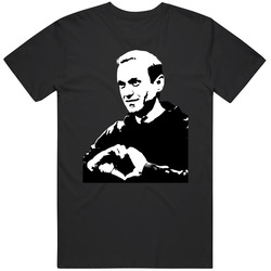 Alexei Navalny Heart Hands Silhouette Supporter T Shirt Alexei Navalny Heart Hands Silhouette Supporter T Shirt