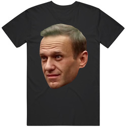 Alexei Navalny Big Head Supporter T Shirt Alexei Navalny Big Head Supporter T Shirt