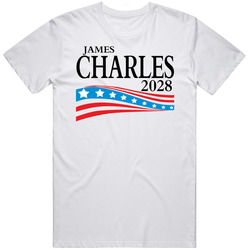 James Charles For President 2028 T Shirt James Charles For President 2028 T Shirt