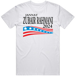 Jannat Zubair Rahmani For President 2024 T Shirt