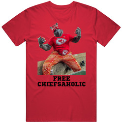 Free Chiefsaholic Funny T Shirt Free Chiefsaholic Funny T Shirt