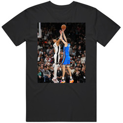 Victor Wembanyama Blocks Chet Holmgren Fan T Shirt Victor Wembanyama Blocks Chet Holmgren Fan T Shirt