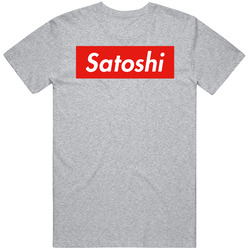 Satoshi Bitcoin Cryptocurrency T Shirt