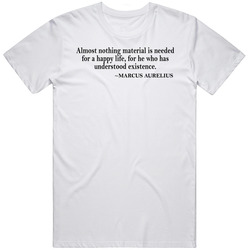 Almost Nothing Material Is Needed For A Happy Life Marcus Aurelius Quo Almost Nothing Material Is Needed For A Happy Life Marcus Aurelius Quo