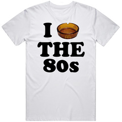 I Heart Love The 80s Mcdonalds Ashtray Funny T Shirt
