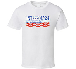 Interpol '24 Turn On The Bright Lights T Shirt Interpol '24 Turn On The Bright Lights T Shirt