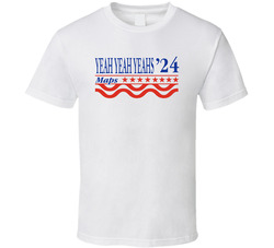 Yeah Yeah Yeahs '24 Maps T Shirt Yeah Yeah Yeahs '24 Maps T Shirt