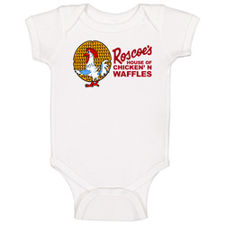 Roscoes House Of Chicken And Waffles Baby One Piece Roscoes House Of Chicken And Waffles Baby One Piece