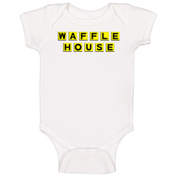 Waffle House Fast Food Baby One Piece