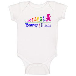 Barney And Friends 90s Tv Show Cartoon Baby One Piece Barney And Friends 90s Tv Show Cartoon Baby One Piece