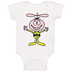 Quisp Cereal Quaker Mascot Baby One Piece Quisp Cereal Quaker Mascot Baby One Piece