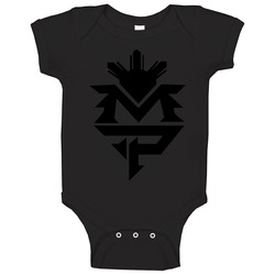 Manny Pacquiao Boxing Crest Boxer Baby One Piece