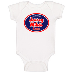 Jersey Mike's Subs Est 1956 Baby One Piece Jersey Mike's Subs Est 1956 Baby One Piece