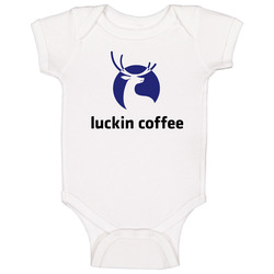 Luckin Coffee Inc Nasdaq Company Logo Employee Fan Baby One Piece Luckin Coffee Inc Nasdaq Company Logo Employee Fan Baby One Piece