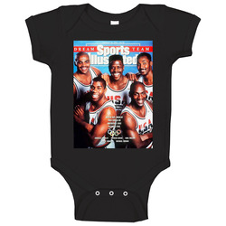 Michael Jordan Sports Illustrated Dream Team Basketball Fan Baby One P Michael Jordan Sports Illustrated Dream Team Basketball Fan Baby One P