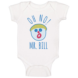 Oh No Mr Bill Fan Baby One Piece Oh No Mr Bill Fan Baby One Piece