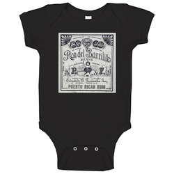 Ron Del Barrilito Puerto Rican Rum Distressed Look Alcohol Lovers Baby Ron Del Barrilito Puerto Rican Rum Distressed Look Alcohol Lovers Baby