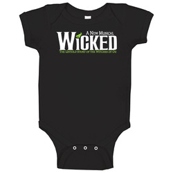 Wicked Musical Baby One Piece Wicked Musical Baby One Piece