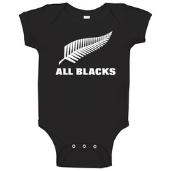 All Blacks Rugby Baby One Piece All Blacks Rugby Baby One Piece