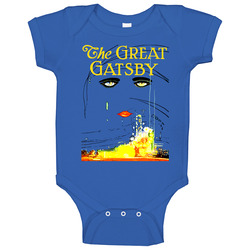 The Great Gatsby F Scott Fitzgerald Baby One Piece The Great Gatsby F Scott Fitzgerald Baby One Piece