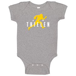 Air Adam Thielen Minnesota Football Player Fan Parody Baby One Piece Air Adam Thielen Minnesota Football Player Fan Parody Baby One Piece