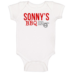 Sonny's Bbq Best Southern Restaurants Fan Baby One Piece Sonny's Bbq Best Southern Restaurants Fan Baby One Piece