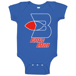 Buffalo Braves 70s Basketball Logo Baby One Piece Buffalo Braves 70s Basketball Logo Baby One Piece