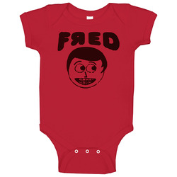 Fred Figglehorn Funny Red Baby One Piece Fred Figglehorn Funny Red Baby One Piece