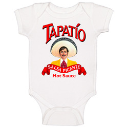 Tapatio Hotsauce Logo Baby One Piece Tapatio Hotsauce Logo Baby One Piece