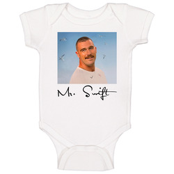 Travis Kelce Mr Swift Fan Baby One Piece Travis Kelce Mr Swift Fan Baby One Piece