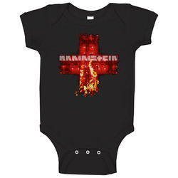 Rammstein Industrial Rock Music Band German Baby One Piece