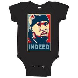 The Wire Omar Indeed Baby One Piece The Wire Omar Indeed Baby One Piece