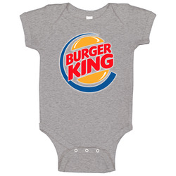 Burger King American Favorite Fast Food Baby One Piece