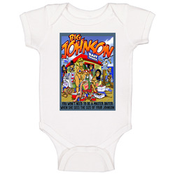 Big Johnson Bait Shack Retro 90s Vintage Design Popular Baby One Piece Big Johnson Bait Shack Retro 90s Vintage Design Popular Baby One Piece