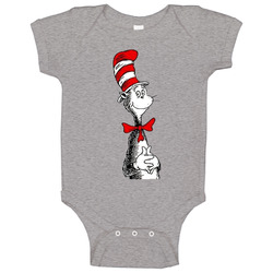 Dr Seuss The Cat In The Baby One Piece Dr Seuss The Cat In The Baby One Piece