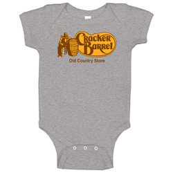 Cracker Barrel Logo Baby One Piece Cracker Barrel Logo Baby One Piece