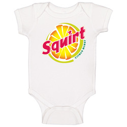 Squirt Soda Pop Logo Baby One Piece Squirt Soda Pop Logo Baby One Piece