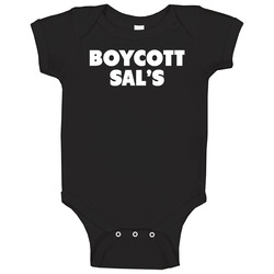 Boycott Sal's Do The Right Thing Movie Baby One Piece Boycott Sal's Do The Right Thing Movie Baby One Piece