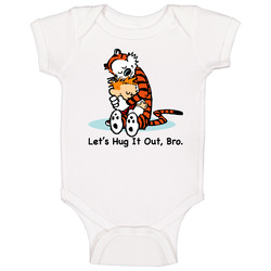 Calvin And Hobbes Baby One Piece