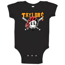 Taylor Gang Taylors Smiley Pirate Face Baby One Piece Taylor Gang Taylors Smiley Pirate Face Baby One Piece