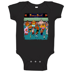 Mike Tyson's Punch Out Characters Retro Boxing Video Game Fan Bab Mike Tyson's Punch Out Characters Retro Boxing Video Game Fan Bab